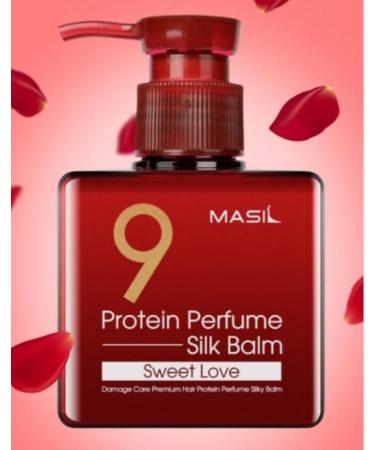 Masil Protein Perfume Silk Balm - Sweet Love Damage Care 180ml | Premium Hair Protein Treatment - Buy Online on GoSupps.com