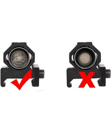 Viiko Red Laser Dot Sight Scope for Rifles and Pistols with Picatinny Mount - Buy Online on GoSupps.com