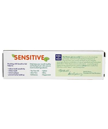 Kiss My Face Sensitive Toothpaste, 4.5 oz - Fluoride Free (Pack of 2) - Buy Online on GoSupps.com