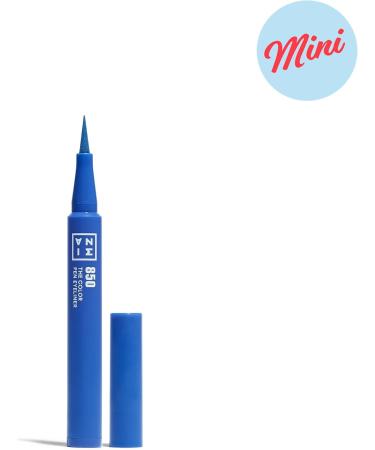3INA MAKEUP The Color Pen Eyeliner 850 Mini Blue Liquid Eyeliner 14h Longwear Travel Size Matte Liner Sensitive Eyes - Buy Online on GoSupps.com