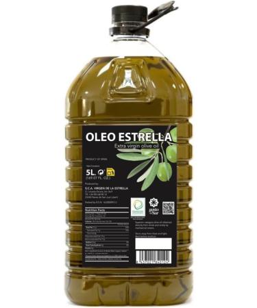  Oleo Estrella Huile d'Olive Extra Vierge 5 Litres Picual Oleo Estrella - Buy Online on GoSupps.com
