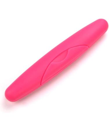 ROSENICE Toothbrush Case 2pcs - Lightweight Portable Travel Accessory (Blue & Rose Red) - Ideal for International Shipping - Buy Online on GoSupps.com