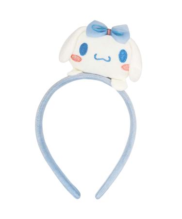 Kawaii Spa Headband for Washing Face  Cute Hairband for Make Up  Washing  Party  Cute Headwear Costume Accessories for Woman Girls (Blue)