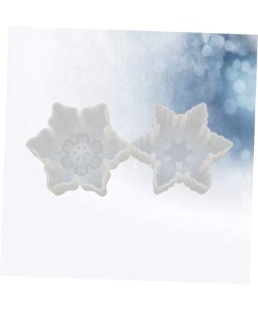 COHEALI 6 Pcs Epoxy Resin Diy Epoxy Gel Mould Mold Christmas Set up Whitex3pcs 5X8cmx3pcs - Buy Online on GoSupps.com