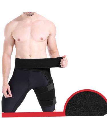 Mobestech Hip Protective Strap - Nerve Support Brace for Women | Adjustable Groin & Hamstring Pain Relief Sleeve - Buy Online on GoSupps.com
