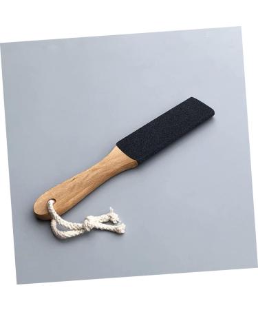 Housoutil 1pc Foot Callus Scrubber Foot for Dead Skin Foot Scraper Handle Callus Foot Hair Pedicure Tool Foot Exfoliator File Wooden Foot Planer Feet - Buy Online on GoSupps.com