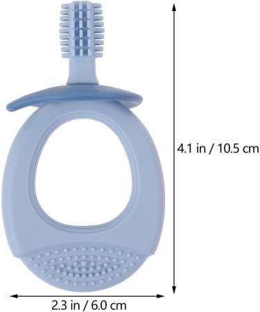 Healvian 16 STK Silicone Baby Toothbrush - Safe Tender Oral Care for Toddlers - Manual Training Toothbrush in Fun Designs - Buy Online on GoSupps.com