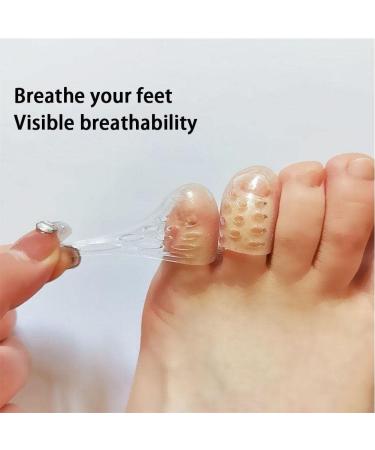 Yxrrving 20pcs Silicone Gel Toe Protectors | Small Tube Pipe Skin Protection for Pinkie & Toe | Ideal for Blisters & Corns - Fast International Shipping - Buy Online on GoSupps.com