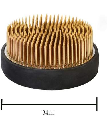Round Metal Flower Arranger Tool with Rubber Gasket - 34mm | Floral Arrangement Pin Holder for DIY Flower Craft - Buy Online on GoSupps.com