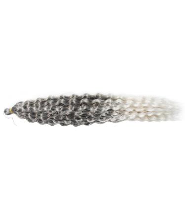 Deep Twist Crochet Hair - 22 Inch Synthetic Ombre Kinky Curl Extensions | 3 Packs Waterwell Twist Braided Hairstyles - Buy Online on GoSupps.com