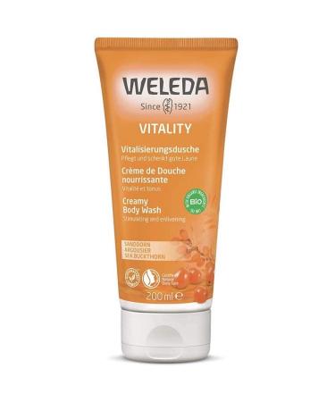 Weleda Hydrating Sea Buckthorn Body Wash, 6.8 Fluid Ounce, Gentle Plant Rich Cleanser with Sea Buckthorn and Sesame Oils Sea Buckthorn 6.8 Fl Oz (Pack of 1)
