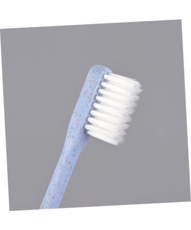 Frcolor 8-Piece Vegan Organic Travel Toothbrush Set - Portable Gum Care Brushes for Couples & Camping - Buy Online on GoSupps.com