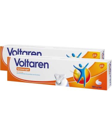 Voltaren Pain Gel 11.6 mg/g Gel 2x180 g