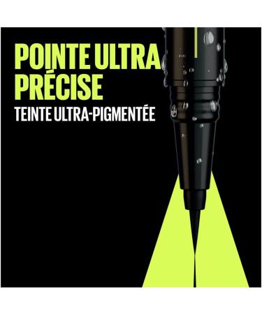 Maybelline New York - Ultra-Pigmented Waterproof Felt-Tip Eyeliner - Precision Tip - 24H Hold - Tattoo Liner Ink Pen - 880 Jet Black (Black) - Buy Online on GoSupps.com