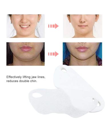 Soft Stretch Cotton Chin Lift Patch - 20 Pieces Face Lift Tape for Men & Women | Lifting Jaw Lines & Face Contour - Buy Online on GoSupps.com