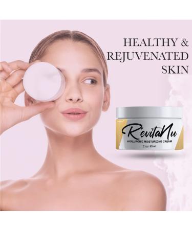 Revitanu Hyaluronic Moisturizing Cream - Intense Hydration & Anti-Aging | International Shipping Available - Buy Online on GoSupps.com