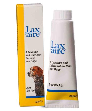 Lax'Aire Gentle Laxative and Lubricant for Cats Dogs - 3 oz.