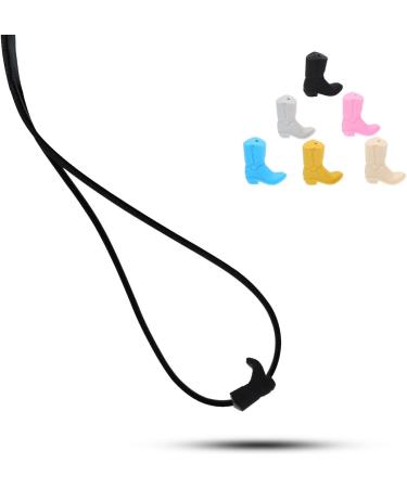 GLEAVI Boot Shape Silicone Beads Set - 6pcs for Teething & Jewelry Making - Buy Online on GoSupps.com