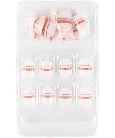 dijiusidy False Nail Fashionable Various Shapes Fingernail Full Coverage Strong Viscosity Adjustable Paster for Manicure Art 7 F741 7 1 count (Pack of 1) - Buy Online on GoSupps.com