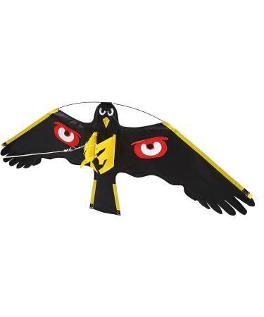 Extendable Bird Repeller Scarer Flying Hawk Kite Kit Repeller with 7m Telescopic Pole Widely Used in Backyard Lawn and Farm Garden Scarecrow Yard - Buy Online on GoSupps.com