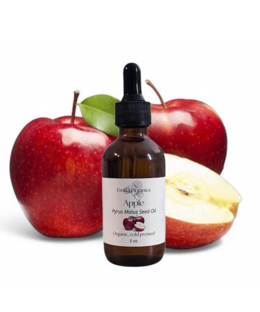 Apple Seed Oil Organic Cold Pressed Unrefined Natural 2 Fl Oz