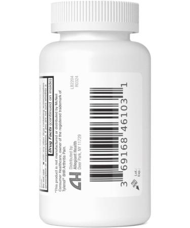 HealthA2Z Pain Relief - Extended Release Acetaminophen 650mg | 250 Caplets | 8-Hour Arthritis Pain Relief | Non-Aspirin Pain Reliever & Fever Reducer - Buy Online on GoSupps.com