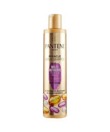 Pantene Pro-V Professional Keratin Shampoo, Strong & Crazy Multi-Nutritive Nourishing Shampoo for Long, Weak or Broken Hair, 250 ml