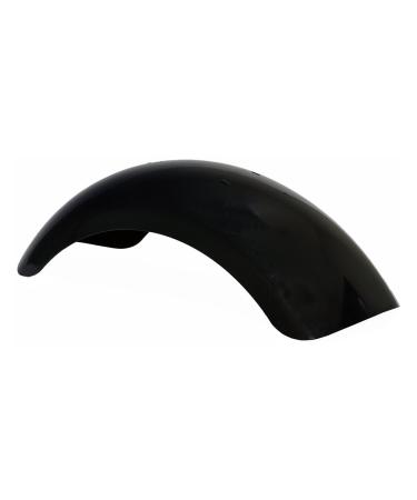 AlveyTech Plastic Front Black Fender - Replacement for the Baja, Hensim, Massimo MB165 & MB200, Warrior, Heat Mini Bike, Top Tire Guard Parts, Dirt Pit Bikes, 196cc 6.5 Hp Engine Fenders, DIY Install