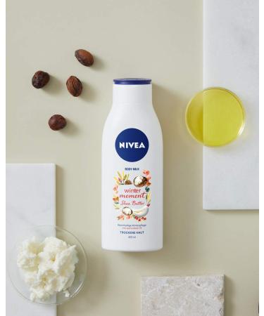 Nivea Winter Moment Body Milk 400ml - Rich Lotion for Dry Skin | 48h Deep Moisture Winter Care - Buy Online on GoSupps.com