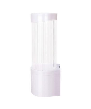 Donor for disposable cups practical cardboard cup dispenser for water and mouthwash paper cup dispenser for optimal oral hygiene S 9.5x25x8.5cm