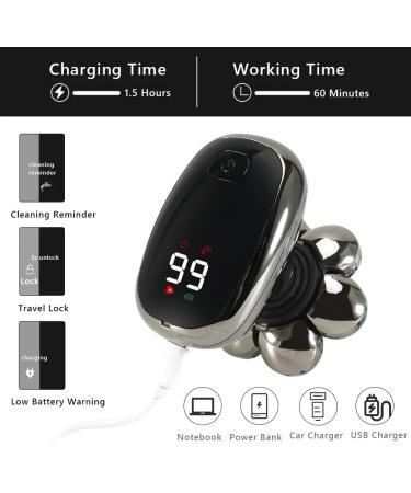 5 in 1 7D Electric Head Shaver for Men - Cordless Waterproof Rechargeable Grooming Kit for Bald Heads - Buy Online on GoSupps.com