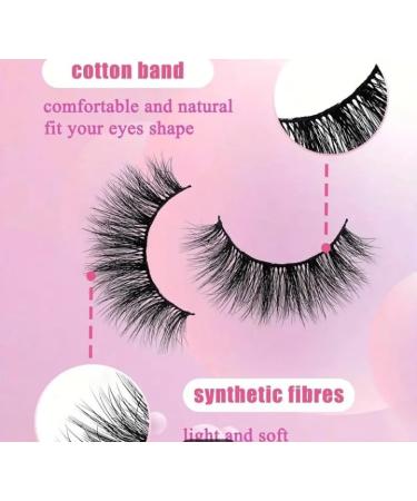 Shop Premium Foxy Faux Mink Lashes Luxury Lashes for Stunning Eyes | International Shipping Available - Buy Online on GoSupps.com
