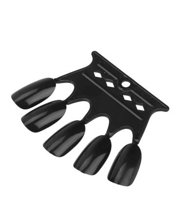 4 Colored 50-Part Nail Art Practice Tips - Reusable Plastic Nail Color Cards for Mixing & Presenting | Perfect for Nail Art Exercises - Buy Online on GoSupps.com