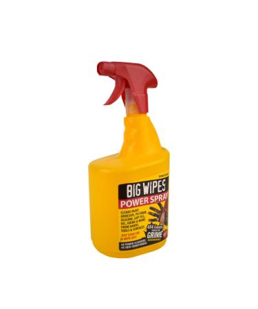 Arctic Hayes BGW2448 Big Wipes Anti-Bacterial Power Spray 1 Litre Black & UltraGrime PRO Multiuse Cleaning Wet Wipes - Big Professional Disposable Wipes - Buy Online on GoSupps.com