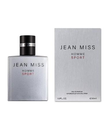 Glamour Sport for Men Long Lasting Eau de Cologne for Men Spicy Woody Notes 30ML (1 fluid ounce)