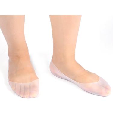 Moisturizing Full Foot Socks - Silicone Gel Socks for Cracked Feet - 1 Pair of Hydrating Boat Socks - Buy Online on GoSupps.com