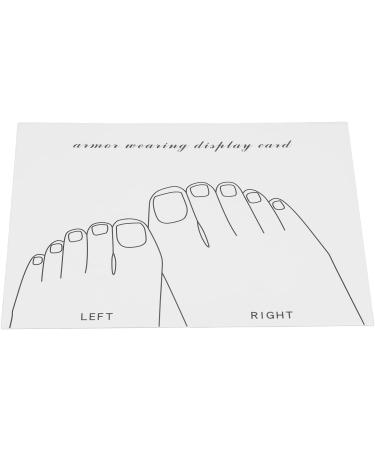 Nail Art Display Card DIY Nail Art Tips Display Card Practice for Home - Buy Online on GoSupps.com