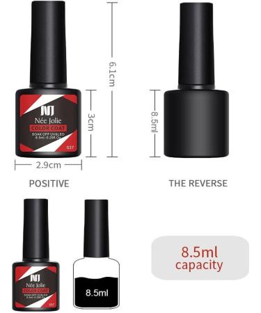 Nail Polish Gel 6Pcs/Set x8.5ml Soak Off Gel UV LED Semi Permanent Varnish for Nail Art 100Colors for Base Top Coat Gifts - (Color: STE16) - Buy Online on GoSupps.com