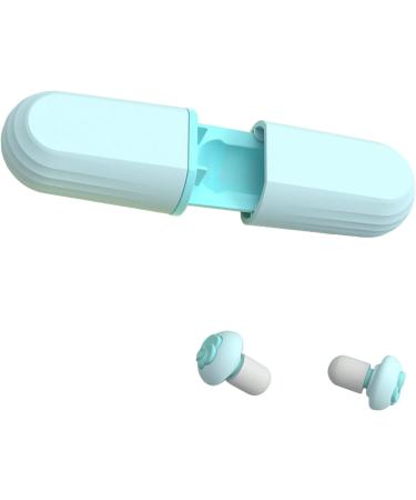 Noise Canceling Ear Plugs for Sleeping & Working | Reusable Silicone Earplugs (6 Pairs Blue) - Best Noise Reduction Solution - Buy Online on GoSupps.com