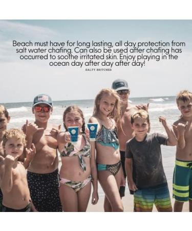 Salty Britches Chafing Ointment - Skin Irritation Prevention & Soothing - Long Lasting Protection for Athletes - 2-Pack Blue 1oz - Buy Online on GoSupps.com
