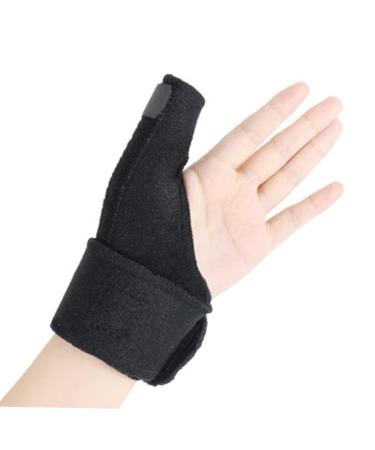SOIMISS Thumb Brace - Black Thumb Splint & Support Holder Strap for Thumb Extension - Size 2 Wrist Guard - International Shipping Available - Buy Online on GoSupps.com