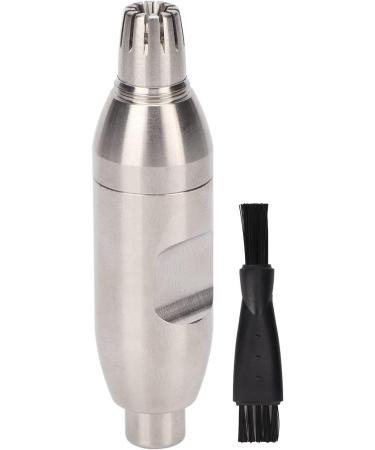 Ergonomic Manual Nose Hair Trimmer - Portable Stainless Steel Design for Men & Women - Easy Clean & Tidy - Buy Online on GoSupps.com