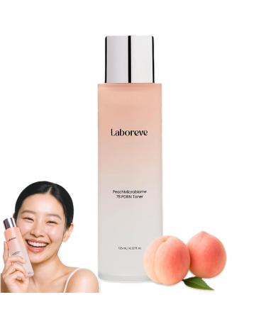 Laboreve PeachMicrobiome 78 PDRN Toner | Vegan Peach PDRN Skin Barrier Toner | Niacinamide Panthenol Allantoin | Barrier Repair Radiance & Soothing Care Rebalancing Skin | Korean Skin Care