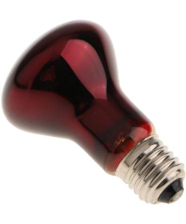 Tenlacum 40/50/60/75/100W Infrared Basking Spot Lamp Single Max Heat Reptile Red Bulb Light (40W) - Buy Online on GoSupps.com