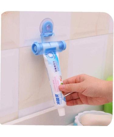 Rolling Tube Toothpaste Squeezer Rotate Plastic Toothpaste Dispenser Rotate Toothpaste Holder Stand Bathroom Accessory Easy Squeeze 1pc - Buy Online on GoSupps.com