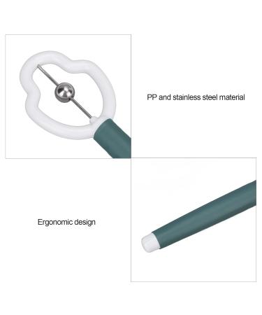 Natudeco Tongue Tip Trainer for Kids | Professional PP & Stainless Steel Oral Muscle Strength Device (Green) - Improve Tongue Function & Speech - Buy Online on GoSupps.com