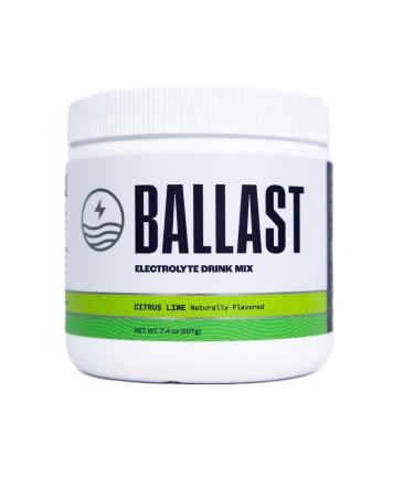 Ballast Zero-Sugar Electrolytes - Citrus Lime - Hydration Powder | Keto & Paleo Friendly | Liquid Daily IV for Rapid Rehydration | Element Electrolytes Magnesium Sodium and Potassium | 30 Servings