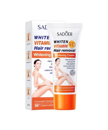 Hair Removal Cream Sensitive Skin with Vitamin E Intimate/Private Hair Removal Cream for Women Sensitive Formula Suitable for All Skin Types