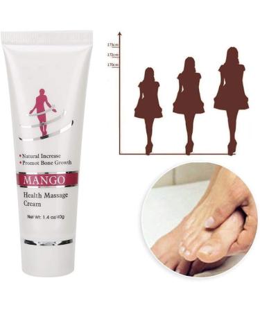 Brrnoo Foot Massage Cream - Natural Body Growth & Teen Size Increase Gel 40g for Optimal Comfort - Buy Online on GoSupps.com