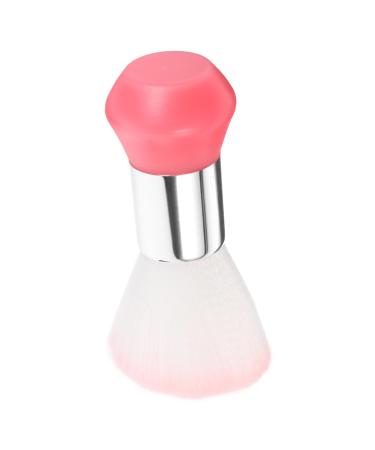 FOYTOKI Barber Brush Haircut Brush Barber Duster Barber Supplies Hair Duster Neck Duster for Hair Cutting Neck Brush Barber Neck Duster Brush Barber Neck Brush Barbers Brush 14.50X8.50X8.50CM Pink